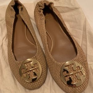 Tory Burch Woven Reva Flats